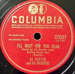 I'll Wait for You Dear / I'm Losing My Mind Over You