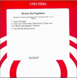 Selections From Bruce Springsteen With the Sessions Band – Live in Dublin