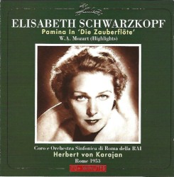 Sings Pamina in Die Zauberflöte: Coro e Orchestra Sinfonica di Roma della RAI