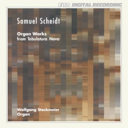 Organ Works from Tabulatura Nova