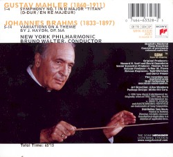 Symphony no. 1 / Variations on a Theme by Haydn