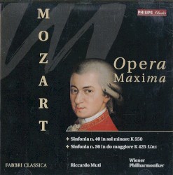 Sinfonia n. 40 in sol minore, K. 550 / Sinfonia n. 36 in do maggiore "Linz", K. 425