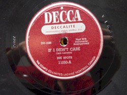 If I Didn't Care / Do I Worry?