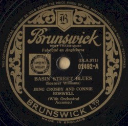 Basin Street Blues / Bob White (Whatcha Gonna Swing Tonight?)