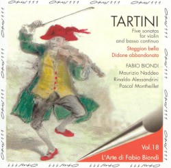 Tartini: Five Sonatas for violin and basso continuo