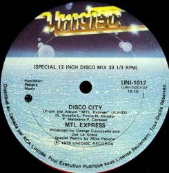 Disco City / Dance All Night