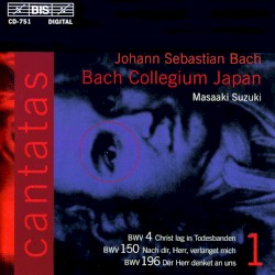 Cantatas, Volume 1