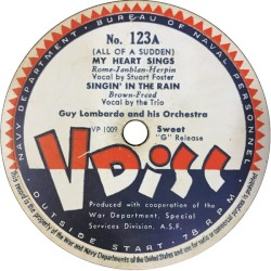 (All of a Sudden) My Heart Sings / Singin’ in the Rain / Fish Market