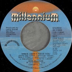 Since I Don’t Have You