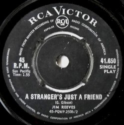 A Stranger’s Just a Friend / Before I Died