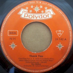 Thank You / Wein’ nicht mehr