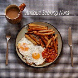 Double Egg With Chips And Beans (And A Tea)