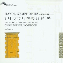 Symphonies, Volume 2: 3 14 15 17 19 29 25 33 36 108