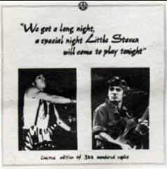 We Got a Long Night, a Special Night Little Steven Will Come to Play Tonight