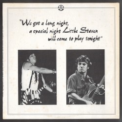 We Got a Long Night, a Special Night Little Steven Will Come to Play Tonight
