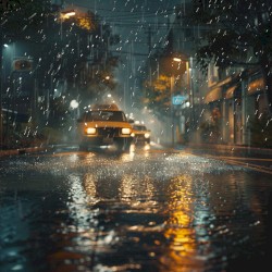 Rain Chill Focus: Serene Meditation Atmosphere