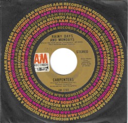 Rainy Days and Mondays / Saturday