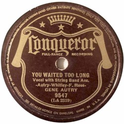 You Waited Too Long / That Little Kid Sister Of Mine