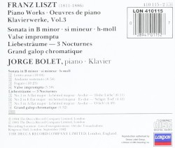 Sonata in B Minor, Valse impromptu, Liebestraume