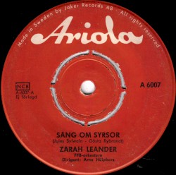 Sång om syrsor / Vad skönt att man inte är ung