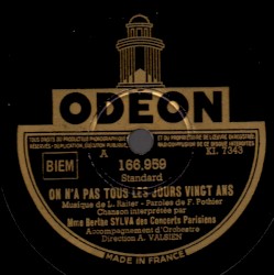 On n’a pas tous les jours vingt ans / Petit Pierre