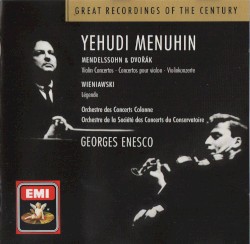 Mendelssohn & Dvořák: Violin Concertos / Wieniawski: Légende