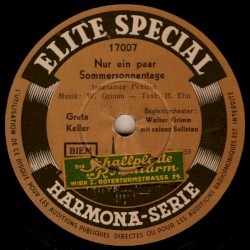 Nur ein paar sommersonnentage / Abschiedswalzer