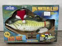 Big Mouth Billy Bass Sings for the Holidays!
