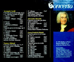 Corelli, Albinoni, Marcello, Handel