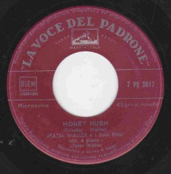 Honey Hush / You've Been Reading My Mail