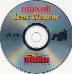 Maxell CD-340 Laser Lens Cleaner
