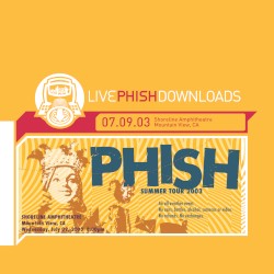 2003‐07‐09: Shoreline Amphitheatre, Mountain View, CA, USA
