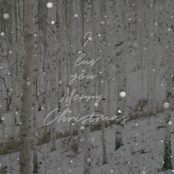 I luv you Merry Christmas