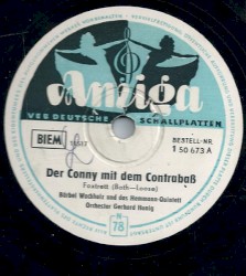Der Conny mit dem Contrabaß