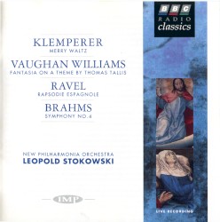Merry Waltz / Fantasia on a Theme by Thomas Tallis / Rapsodie Espagnole / Symphony No. 4