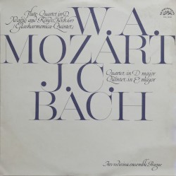W. A. Mozart: Flute-Quartet in D / Adagio and Rondo, K. 617 "Glasharmonica-Quintet" / J. C. Bach: Quartet in D major / Quintet in E-flat major