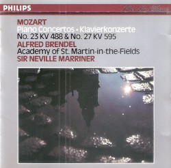 Piano Concertos nos. 23 & 27