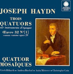 Trois quatuors, Œuvre 32 N° [1] connu comme opus 20
