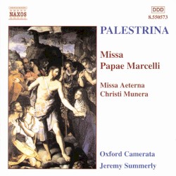 Missa Papae Marcelli / Missa Aeterna Christi Munera