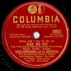 (What Did I Do to Be So) Black and Blue / I Can't Give You Anything Be Love