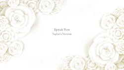 Speak Now (Taylor’s version)