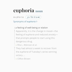 euphoria