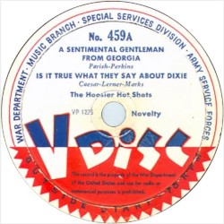 A Sentimental Gentlemen From Georgia / Is It True What They Say About Dixie / Bluest Blues / Look Who’s Talkin’