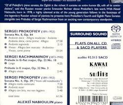 Prokofiev: Sonate Nr. 4 & 8 / Rachmaninov: Préludes Op. 23 & 32