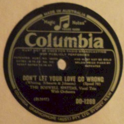 Don't Let Your Love Go Wrong / Why Don't You Practice What You Preach