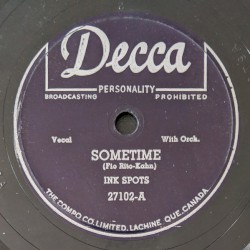 Sometime / I Was Dancing With Someone