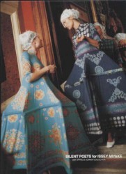 Issey Miyake 2001 Spring & Summer Collection "Red Eyes Tribe"