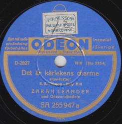 Det är kärlekens charme / Du ä’ så väldigt lik en ja’ känner