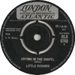 Crying in the Chapel / Hole in the Wall