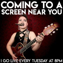 Coming to a Screen Near You (I Go Live Every Tuesday at 8pm)